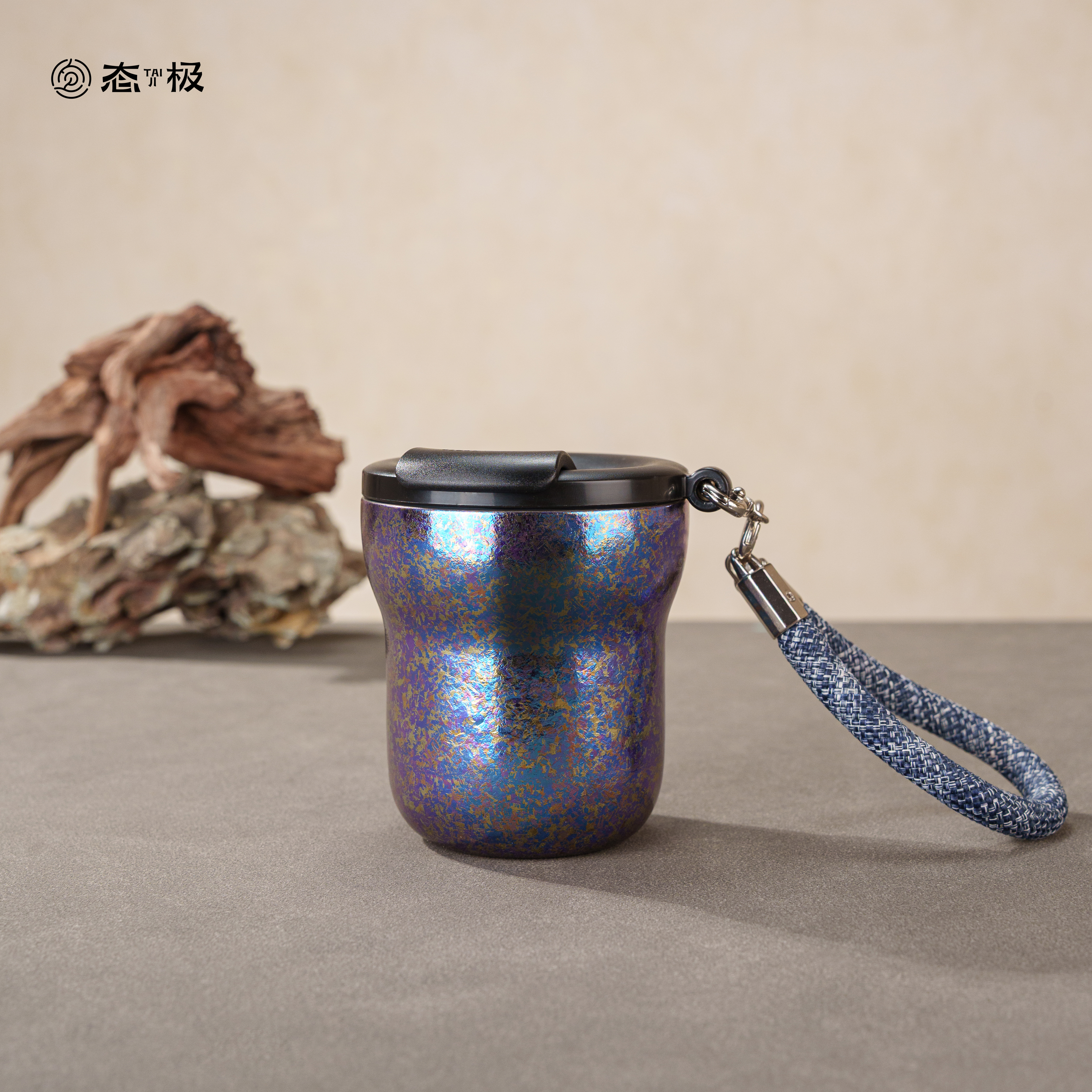 【态极】纯钛星耀杯咖啡杯外出携带钛杯