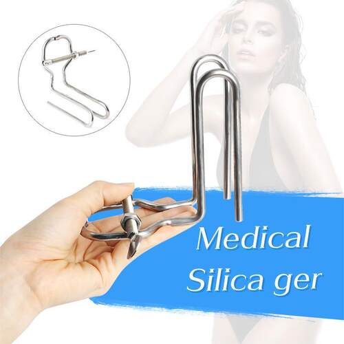 Hot ! Anal Toys Pussy Spreader Foldable Labia Clamps G-spot