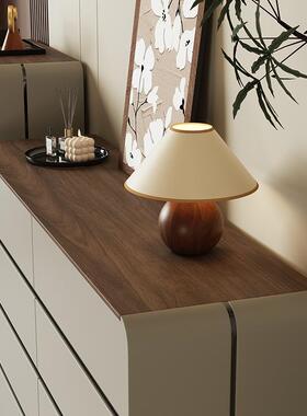 意式极简五斗柜组现代合主卧抽XJV屉储物柜中古室床风边柜子