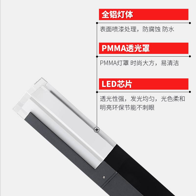 简约led草坪灯户外防水庭院灯别墅花园草地景观灯柱灯室地插路灯