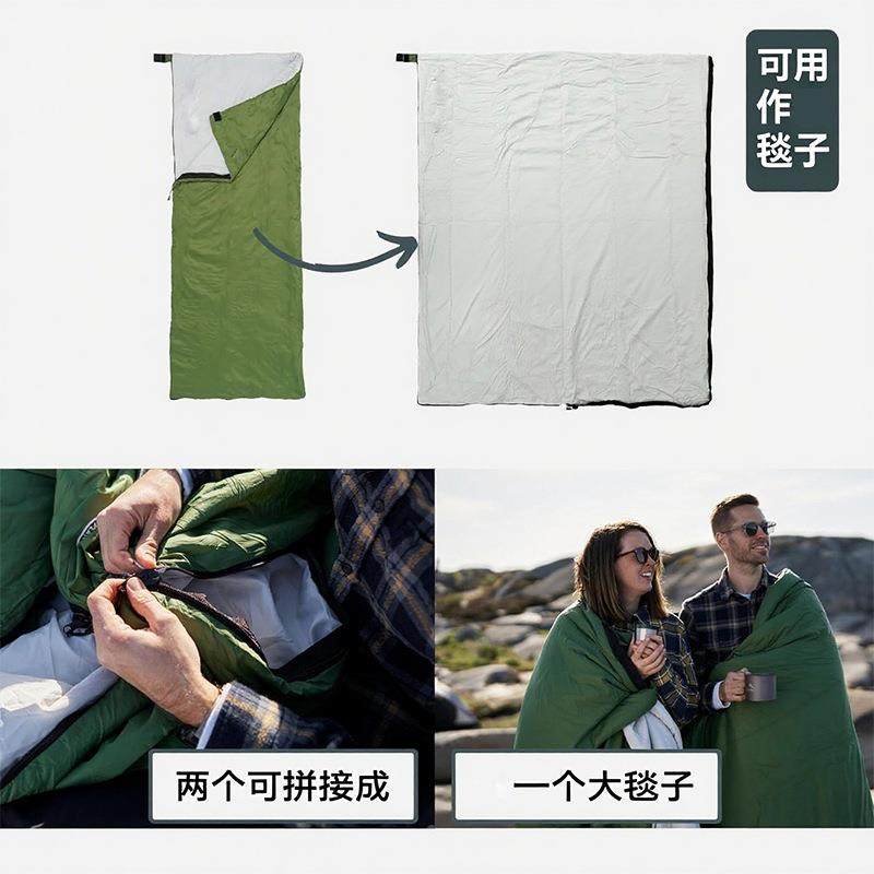 户外内隔人脏睡袋成露营便春夏秋CQ01冬季新款旅行胆轻量化被轻子