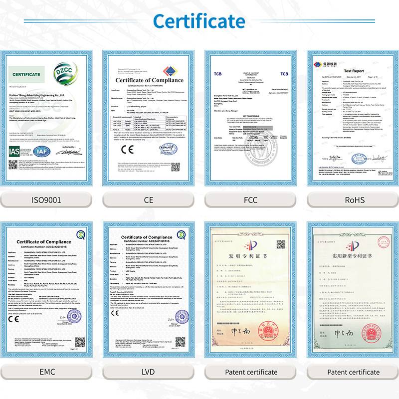 LED Screen Display Billboard户外全彩P10LED显示屏广告牌钢结构