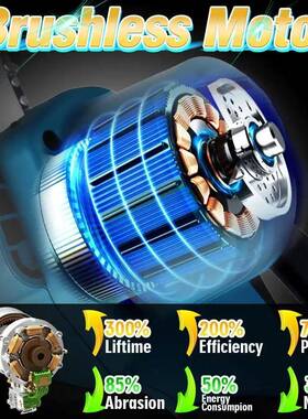 8寸数有显手持21v刷锂家用单手锯户外62188伐木木无线手电锯电电