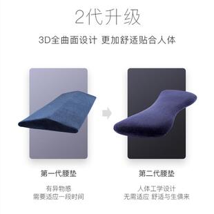 床上8睡记忆棉腰腰靠孕眠妇腰枕腰护靠垫靠垫枕