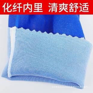 男胶皮防酸碱橡胶 防油手套耐油防滑耐磨工作加厚劳保工业防水冬季