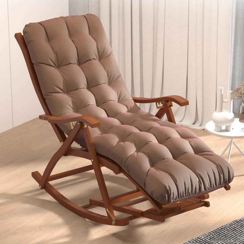 躺摇摇椅家用阳台休闲折叠椅成人椅大人逍午睡懒人藤编遥SPL竹椅