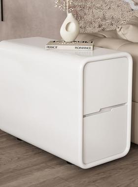 动沙发侧边可移边柜奶CBK油风现代简约边迷角你沙发柜几茶几几侧