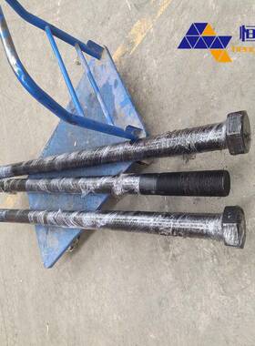 高六强度8.8级大号螺丝杆M5M56-2M151280外角特大加长螺栓全螺牙