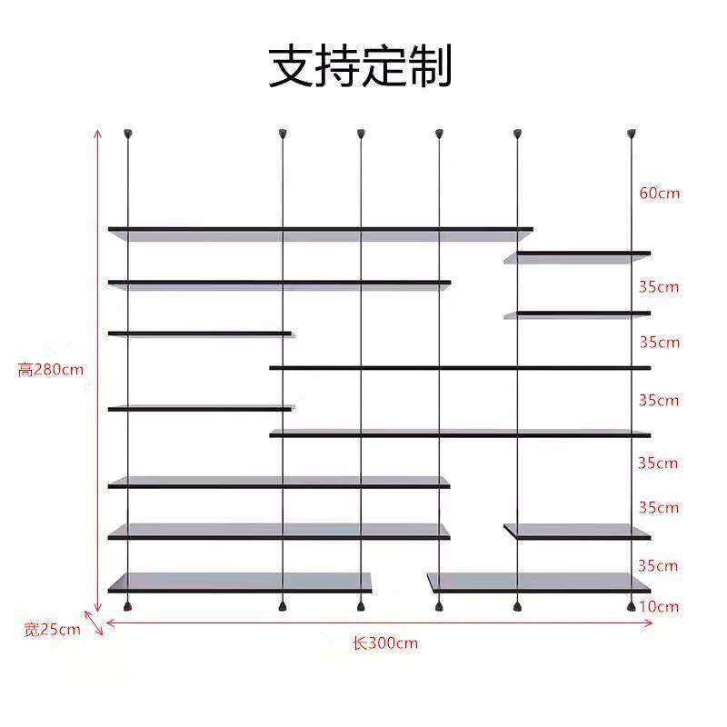 式意简书顶天立地置物架架隔断ZY110书关架玄展示架陈列架商用吊,住宅家具,搁板/置物架/家用陈列架,淘宝优惠券,粉丝福利购,淘宝优惠卷