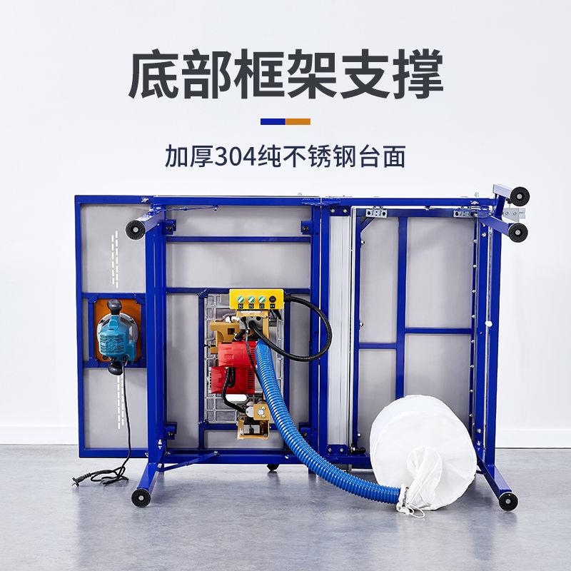 精密推台锯多功能一体推拉锯台静音无刷无尘子母锯木工折叠工作台