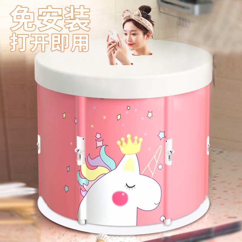 免安装泡澡桶大人折叠加热沐浴桶洗澡桶全身浴缸家用成人儿童浴桶