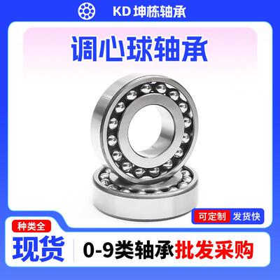 调球电轴承121122ELY0912211222机机械设备用双列调心球心轴承