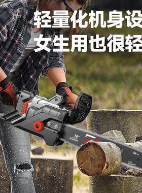 德国大率手持锯小型家用功伐USS木锯切割2手提电锯插电式电链锯2