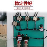 四面仿形銑異型餐桌椅腿木工銑床彎料仿銑砂光一體機(jī)雙軸仿形銑