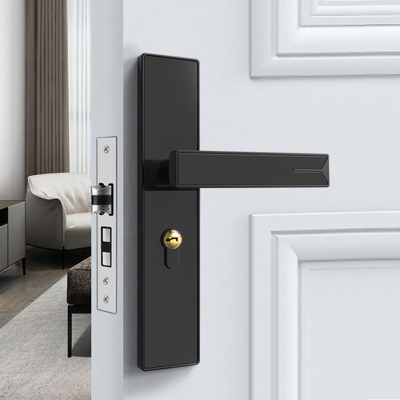 静音锁门锁家用房门锁通用型室卧内锁件具磁吸BGQ门把手室木门门