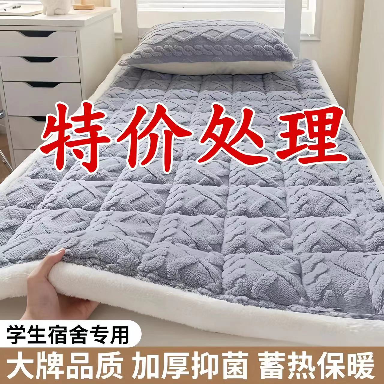 塔芙绒特厚床垫褥子软垫家用床毯