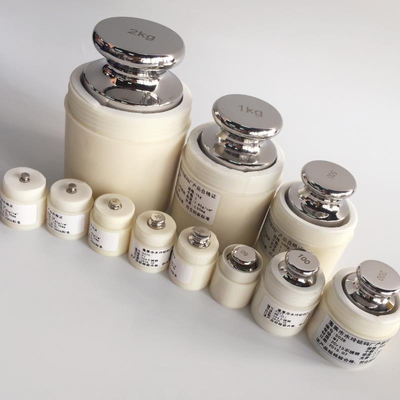 水玲砝码F1等级304不锈钢砝码高精度校准砝码100G200G500G1KG2KG