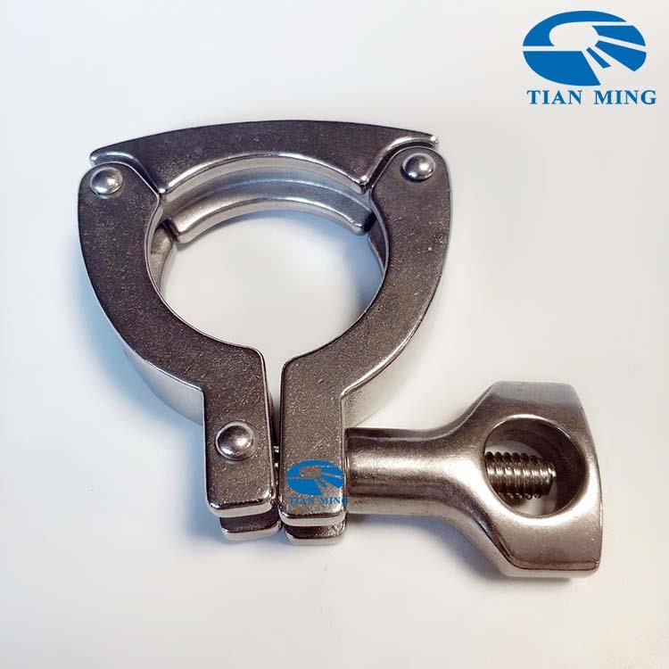 三节卡箍3A精铸快装接头卡盘抱箍卡扣管箍管夹304固定紧固13MHHS