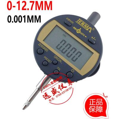 特马IP54原点 数显千分表0-12.7 0-25.4 0-50MM 0.001MM