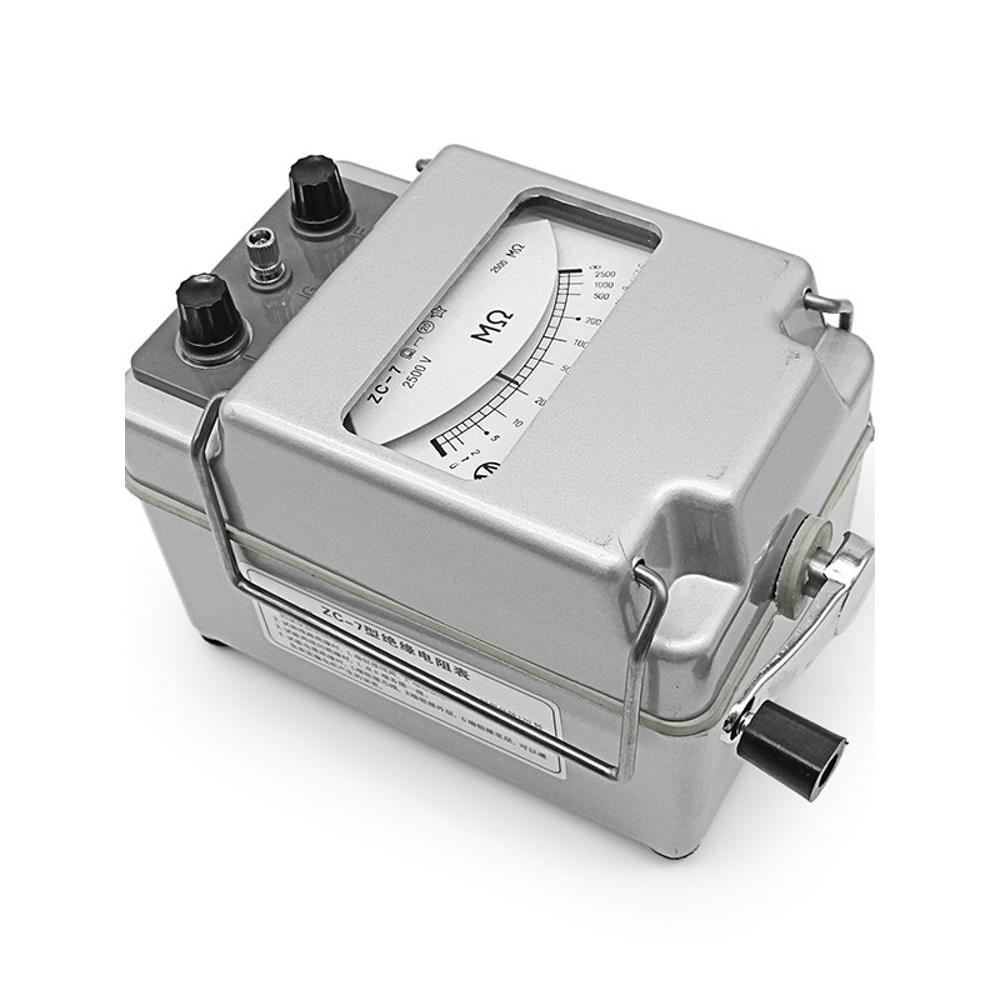 德国日本进口南京金川ZC-7绝缘电阻测试仪兆欧表500V1000V2500V50