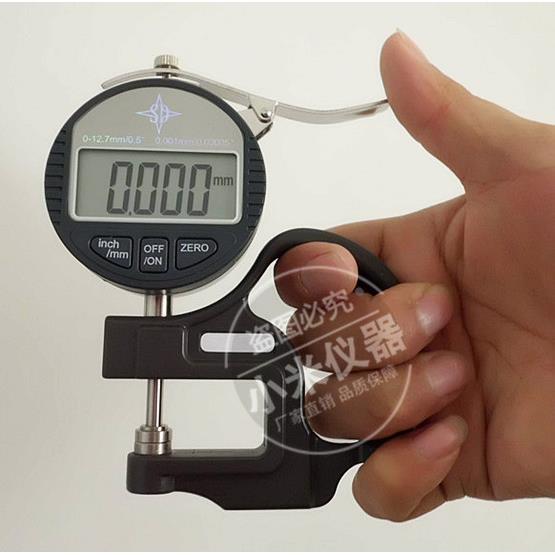 正品促销 数显千分测厚仪/薄膜测厚仪/胶带测厚仪/0.001厚度计