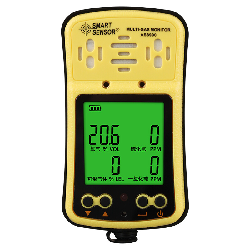 。希玛AS8900A/ST8990四合一气体检测仪便携防爆有毒有害浓度报警