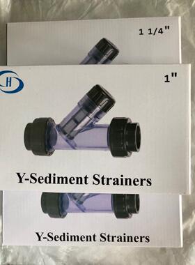 PVC过滤器 Y型过滤器 PVCY型过滤器 UPVC Y型过滤器