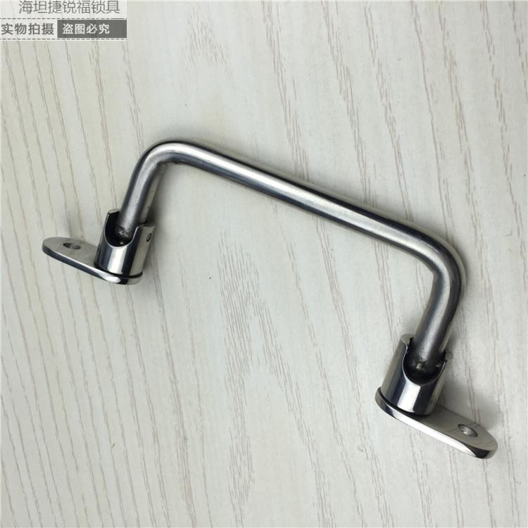 实拍海坦不锈钢LS506-138折叠弯头拉手不锈钢工具箱UWFASNS138
