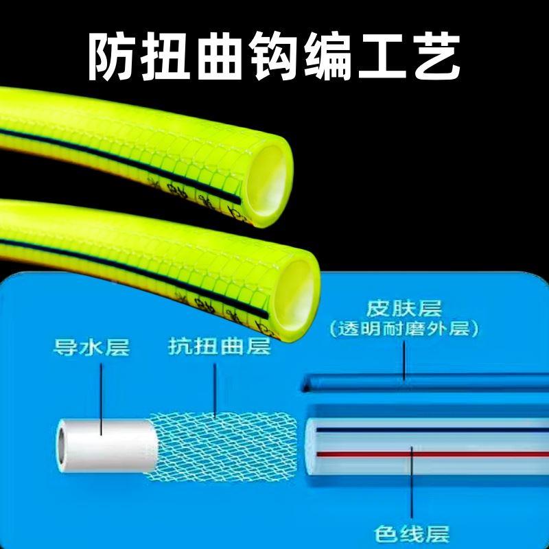 pvc塑料软管纤维钩编防扭曲蛇皮管洗车工程防冻农用浇水花园管