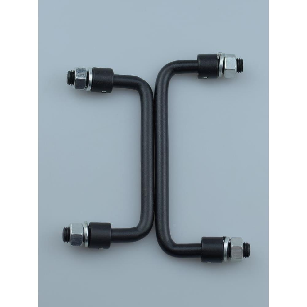 LS506-100-120碳钢黑色单边折叠活动拉手 工具箱提手工业机柜把手