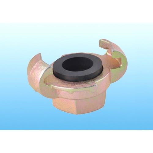 碳钢欧式空气管接头FEMALE END内螺纹爪式羊角牛角万向快速接头