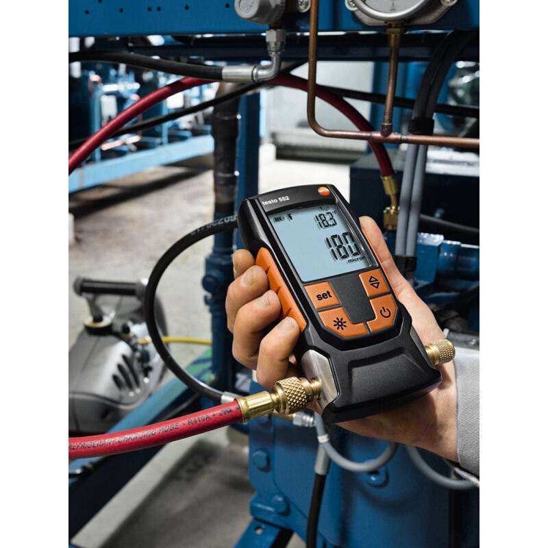 。德图testo552数字式真空计 高精度真空压力表电子数显负压表德