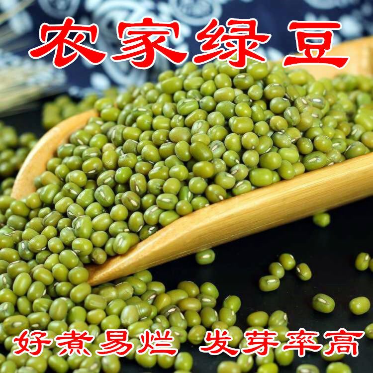 新绿豆3斤/5斤装包邮农