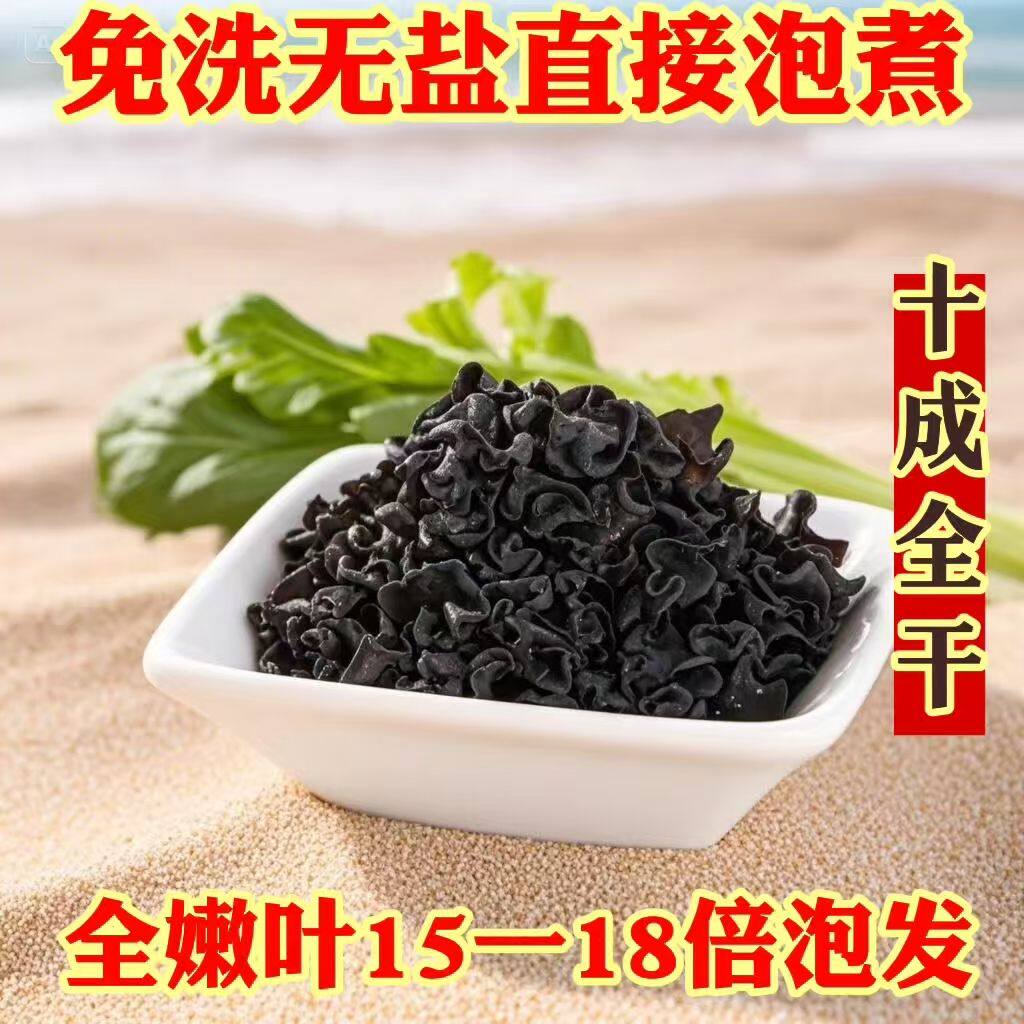干海木耳裙带菜海白螺旋