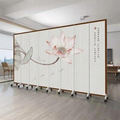 屏风隔断客厅2025新款家用入户正对门可移动折叠卧室遮挡帘办公室
