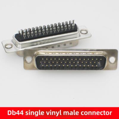 Db44芯Hdb44引脚3排3排44芯公高密度连接器公/母引脚/孔焊接插头