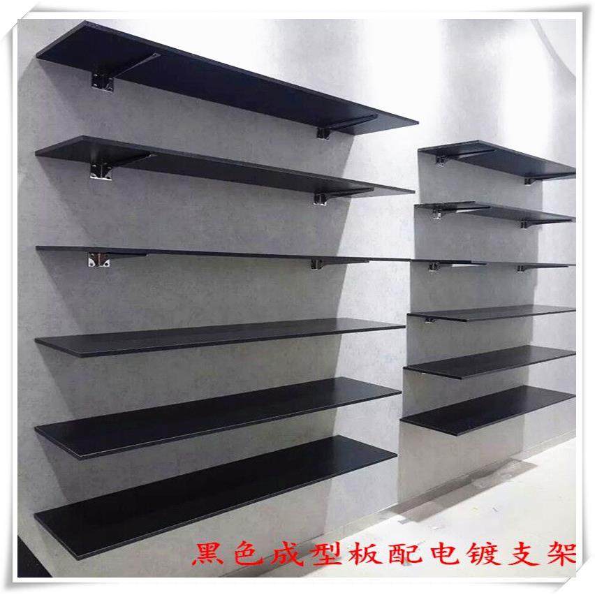 鞋店鞋架展示架包包架店铺鞋货架鞋店鞋托上墙鞋架支架隔板层板架