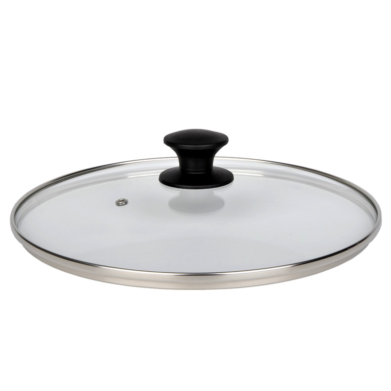 热销可视锅盖钢化玻璃锅盖家用玻璃盖16-40cm蒸锅炒锅盖多用锅盖