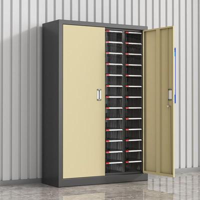 热销新款抽屉式零件铁皮五金工具分类收纳盒电子元件螺丝物料配件