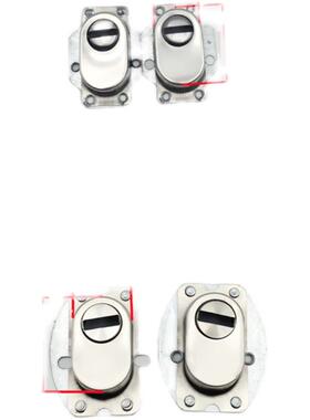 热销防盗门配件大圆孔锁帽锁芯护锁器盖防护罩古铜黑色灰色锁盖保