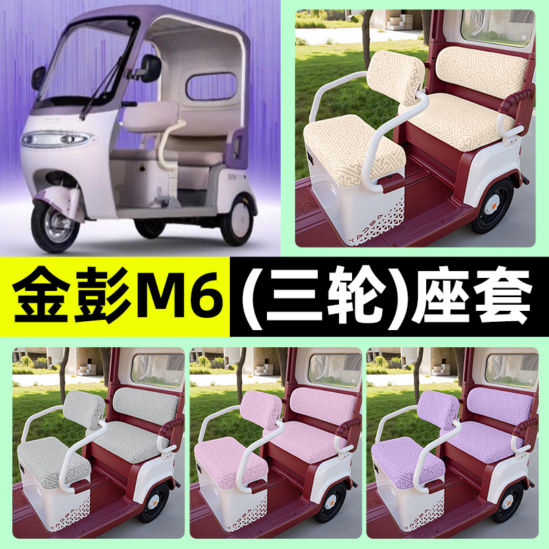 适用【金彭M6】三轮车座套