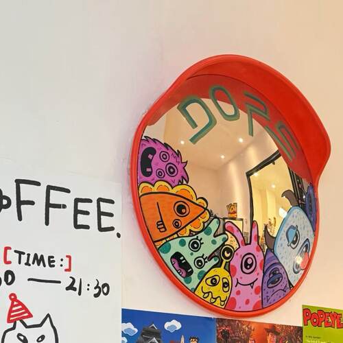 幼儿园环创凹凸镜广角镜美工区diy画室道具哈哈镜店铺户外装饰镜