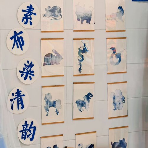 幼儿园环创作品实木磁吸展示框A3亚克力磁吸相框a4照片框走廊布置
