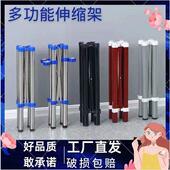 折叠桌脚架正方形可折叠大圆桌电脑桌玻璃桌架四方桌钢化桌支