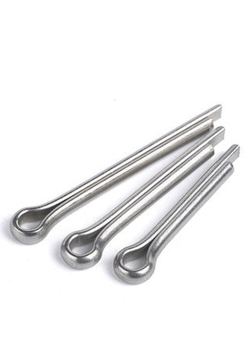 GB91镀锌开口销卡销哨子发夹销A3钢U形销钢肖插销铁销子￠1.5 2 3