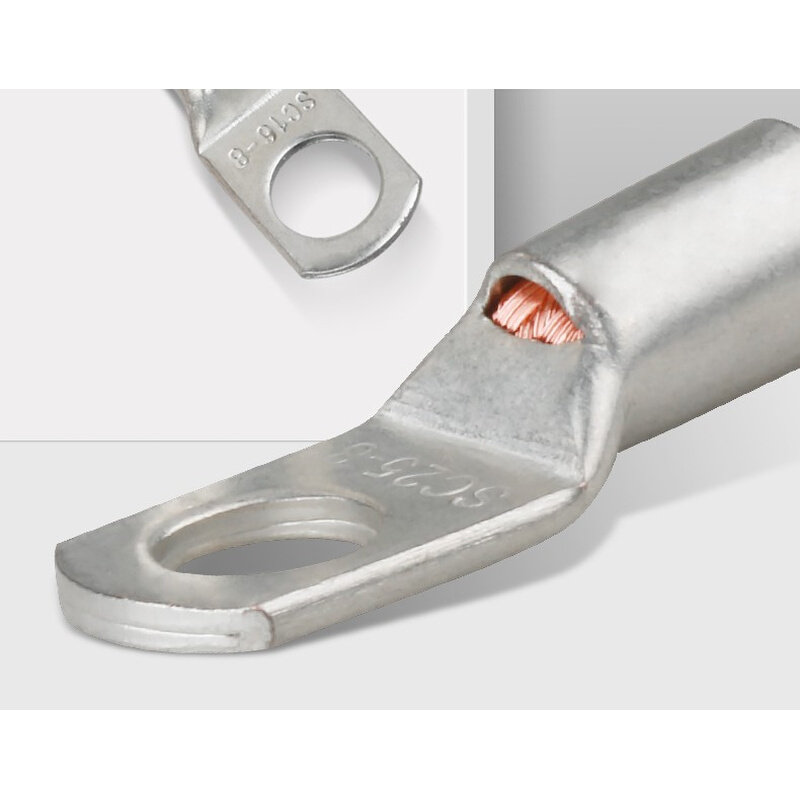 窥口铜鼻子sc95/120/150/185/sc 240/8-10-12-14-16 短铜接线端