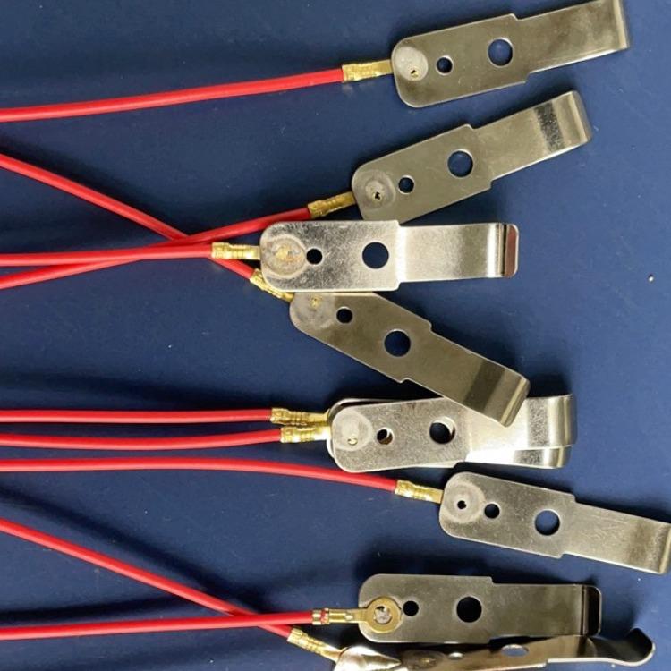 中频点焊机铜线焊接样品铜编织带导电线碰焊样品导电焊