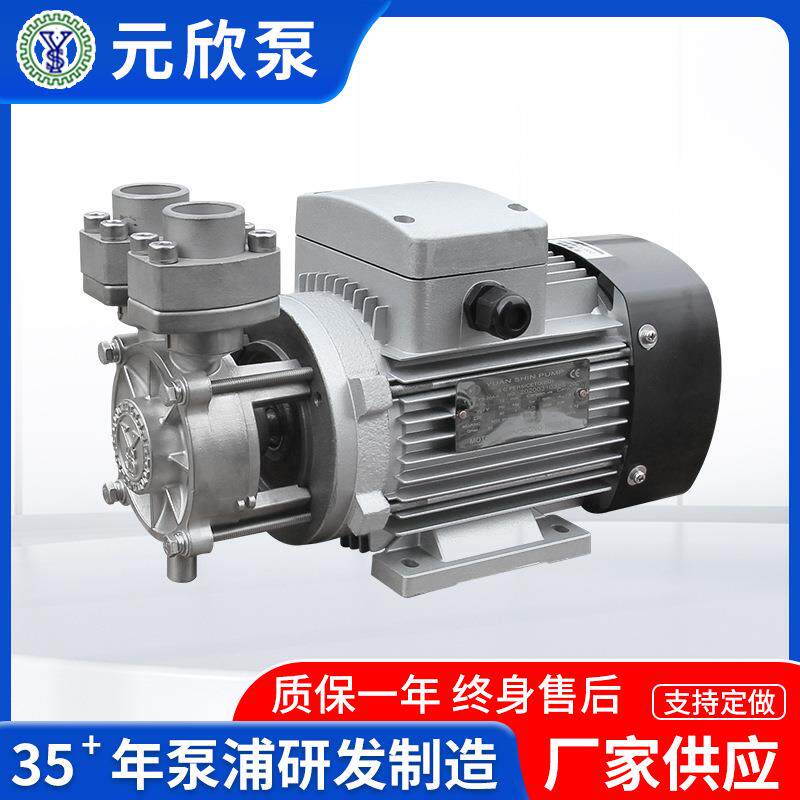 YS-20A-F小型管径式高温旋涡泵耐高温卧式导热油管道增压用涡流泵