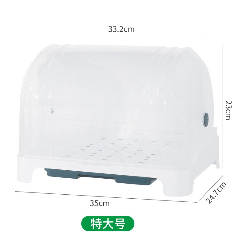 桌面杯子收纳置物架水杯收纳盒防尘玻G璃杯茶杯托盘沥水杯架子杯