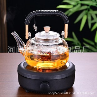 家用玻璃茶壶电j陶炉茶壶专用壶提梁壶耐热泡茶壶煮茶器电陶炉套
